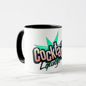 Cocktail lounge martini retro  liquor bar mok (Voorkant links)