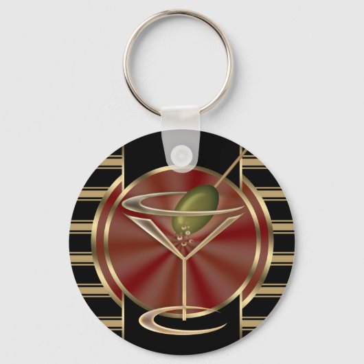 Cocktail Lounge Sleutelhanger (Voorkant)