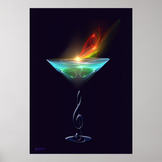 Cocktail Magic Poster (Voorkant)