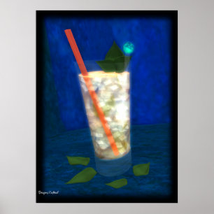 Cocktail: Mint Julep Poster