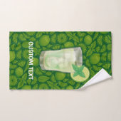 Cocktail Mojito (Serviette à main)