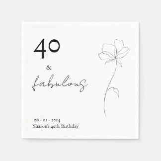 Cocktail Napkin | Customizable Event Servet