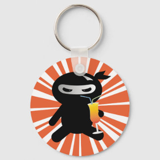 Cocktail Ninja Sleutelhanger