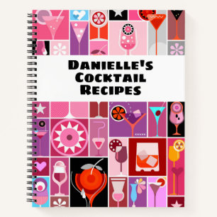 Cocktail ontvangt gepersonaliseerd notitieboek