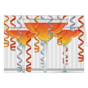 Cocktail orange et ruban