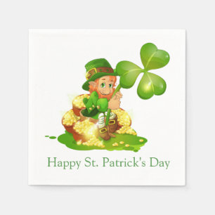 Cocktail Paper Napkins-St. Patrick's Day Servet