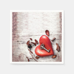 Cocktail Papier Servet Country Wood Sleutel tot mi