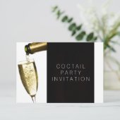 Cocktail Party Club Invitation Vip Invitation (Debout devant)