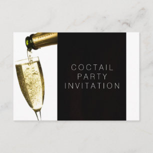 Cocktail Party Club Invitation Vip Uitnodiging
