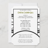 Cocktail Party Grandes invitations (Dos)