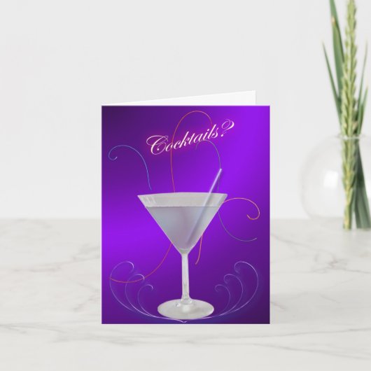 Cocktail Party Invitation (Voorkant)