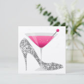 Cocktail Party Invitation by SRF Kaart (Staand voorkant)