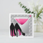 Cocktail Party Invitation by SRF Kaart (Staand voorkant)