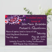 Cocktail Party Invitations Casino Gambling Thème (Debout devant)