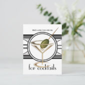 Cocktail Party petites invitations (Debout devant)