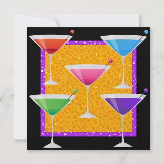 Cocktail PARTY - SRF Kaart (Voorkant)