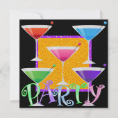 Cocktail PARTY - SRF Kaart (Voorkant)