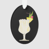 Cocktail Pina Colada personnalisé (dos)