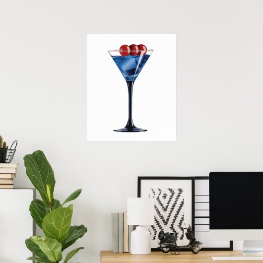 Cocktail Poster - SRF (Thuiskantoor)