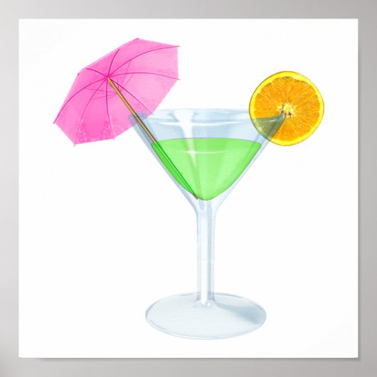 ! Cocktail Poster van SRF (Voorkant)