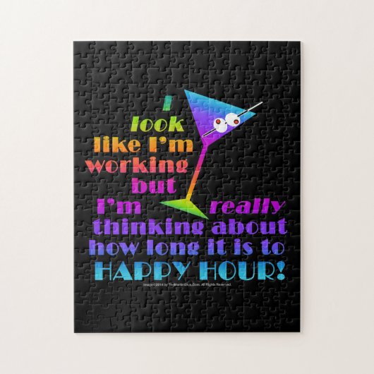 Cocktail Puzzles - Combien de temps avant l'Apérit (Vertical)