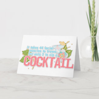 Cocktail quote kaart