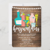 Cocktail Retro Boissons Invitation au réchauffemen (Devant)