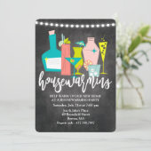 Cocktail Retro Boissons Invitation au réchauffemen (Debout devant)