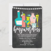 Cocktail Retro Boissons Invitation au réchauffemen (Devant)