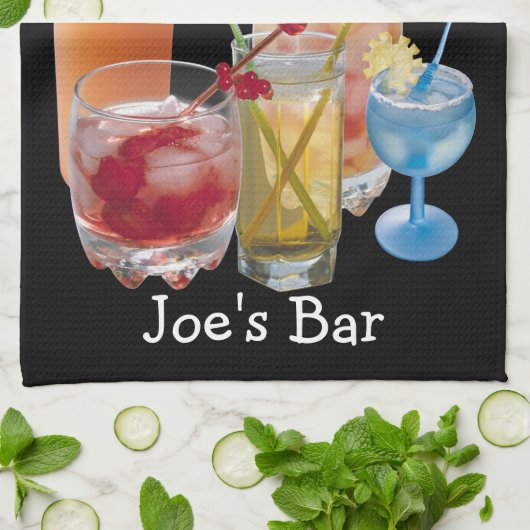 Cocktail Serviette Happy Hour (Plié)