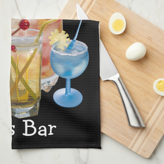 Cocktail Serviette Happy Hour (Quart Plié)