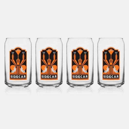 Cocktail Sidecar Art Déco (Dos)