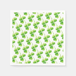 Cocktail Size Paper Napkins-Saint Patrick's Servet