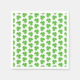 Cocktail Size Paper Napkins-Saint Patrick's Servetten