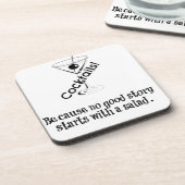 Cocktail Story Onderzetter (Linkerzijde)