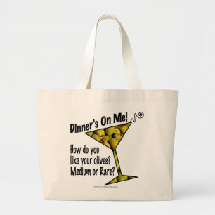 COCKTAIL TOTES Diner! Olijven? Medium of Rare?