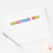 COCKTAIL UP ! AUTOCOLLANT (Enveloppe)