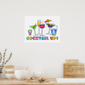 COCKTAIL UP ! COCKTAIL VERRES POSTERS & IMPRIMANTE (Cuisine)