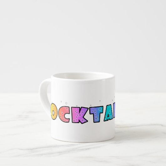 COCKTAIL UP ! ESPRESSO MUG (Devant gauche)