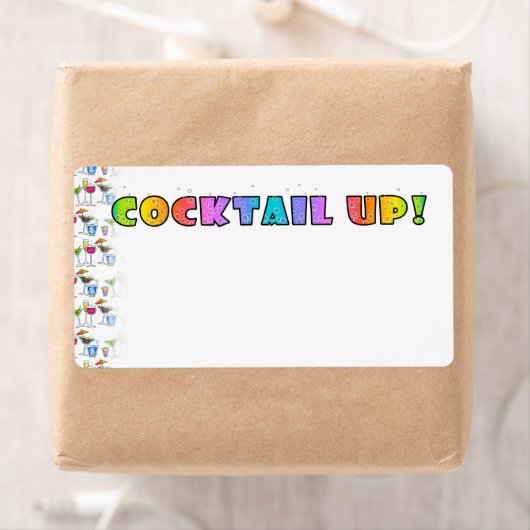 COCKTAIL UP ÉTIQUETTE (En situation)