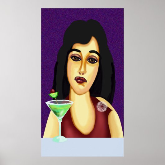 Cocktail-uur Poster (Voorkant)