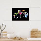 COCKTAIL VERRES POSTERS & IMPRIMANTES (Cuisine)
