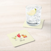 Cocktail waterverf Papier Onderzetter (Insitu)