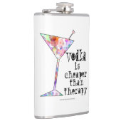 COCKTAILFLESSEN, VODKA IS GOEDKOPER DAN THERAPIE HEUPFLES (Rechts)