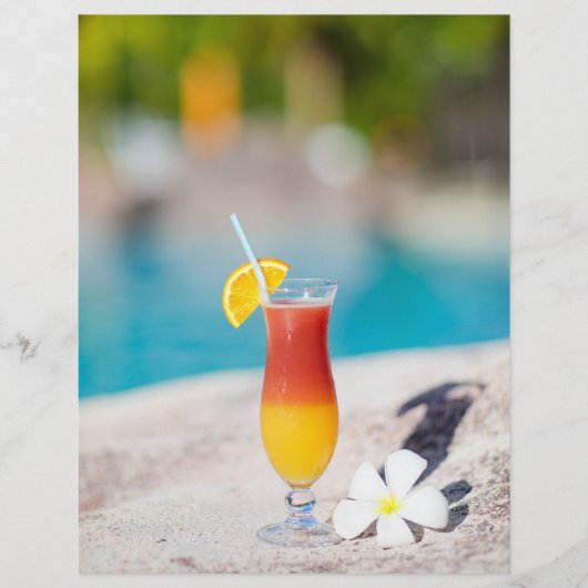 cocktailglas flyer (Voorkant)