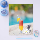 cocktailglas flyer (Enkel)