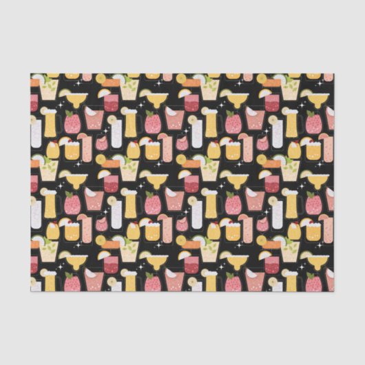 cocktailpapier tissuepapier (Voorkant)
