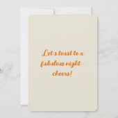 cocktailparty kaart (Achterkant)