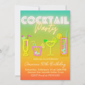 Cocktailparty - Tropisch Kaart (Voorkant)