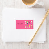 Cocktails Adres Mailing Labels (Insitu)